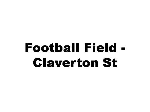 Football Field - Claverton St