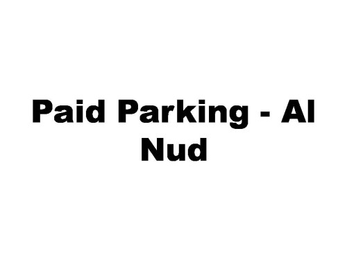 Paid Parking - Al Nud
