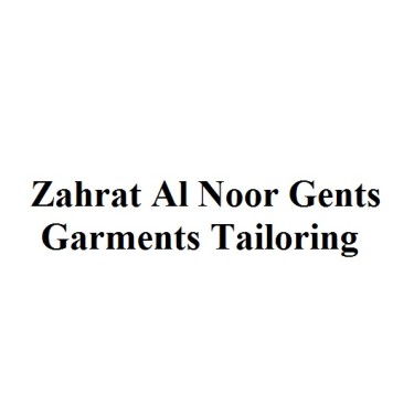 Zahrat Al Noor Gents Garments Tailoring