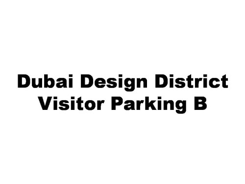 Dubai Design District Visitor Parking B