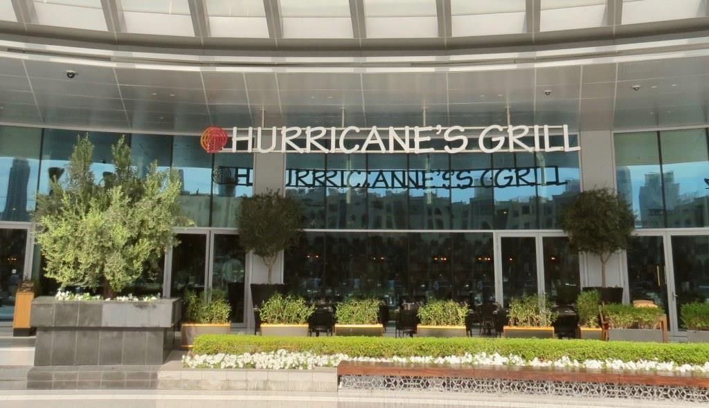 Hurricane’s Grill Dubai Mall