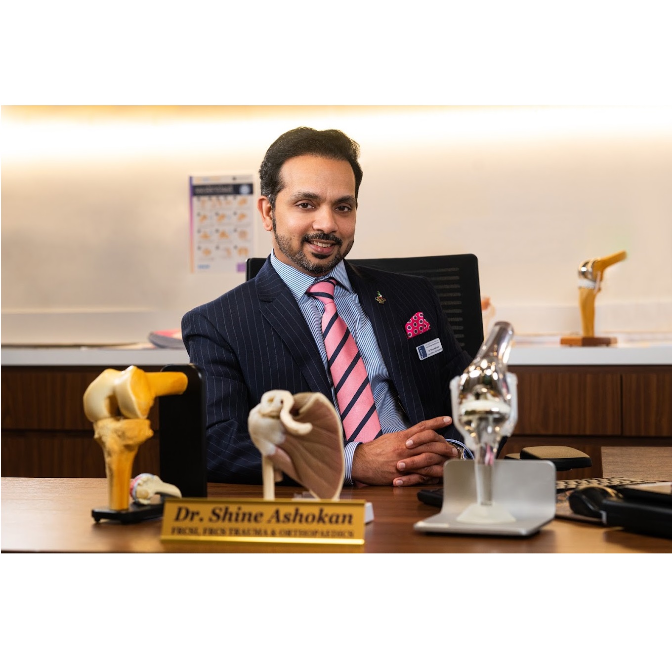 Dr Shine Ashokan (Orthopaedists) in Dubai Get Contact Number, Address