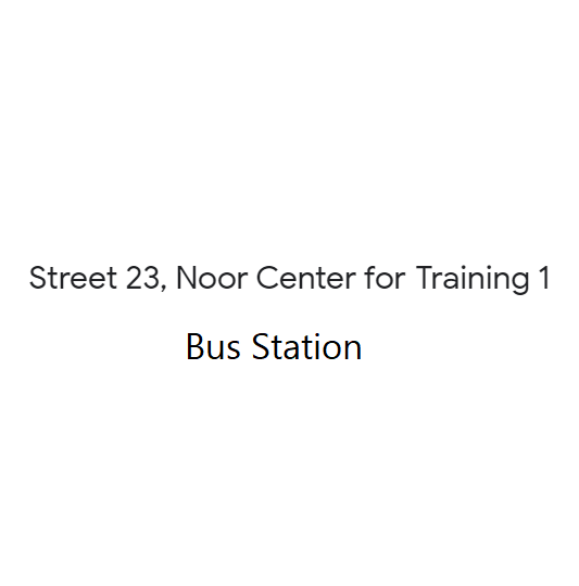 Al Barsha, Street 23, Noor Center for Training 1 Bus station (Bus Stands) in Al Barsha Get
