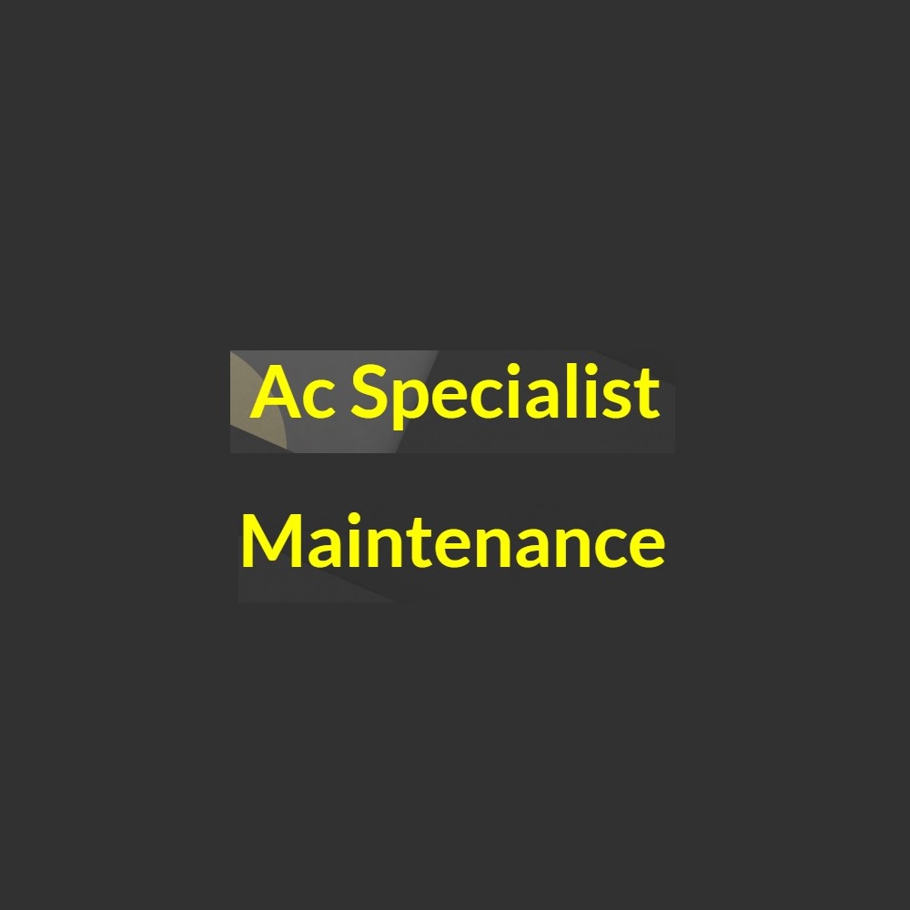 Ac Specialist Maintenance (Appliance Repair Services) in Al Barsha