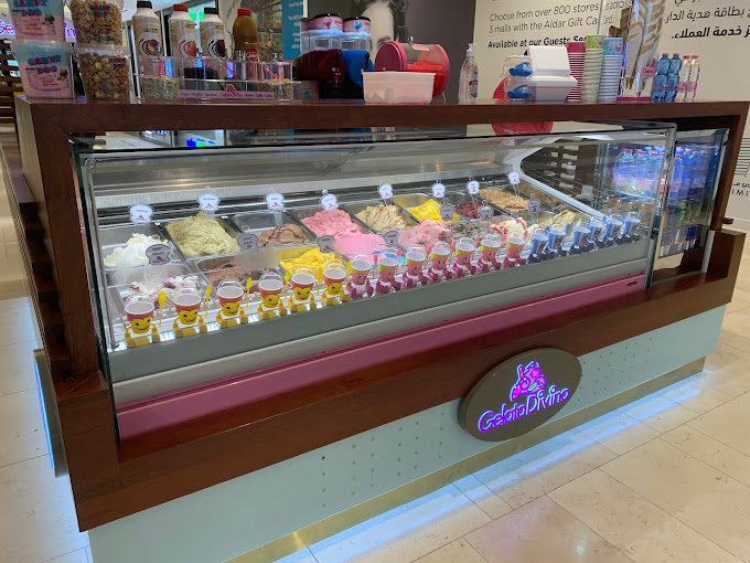 Gelato Divino The Dubai Mall (Ice Cream Parlors) in Downtown Dubai Get Contact Number