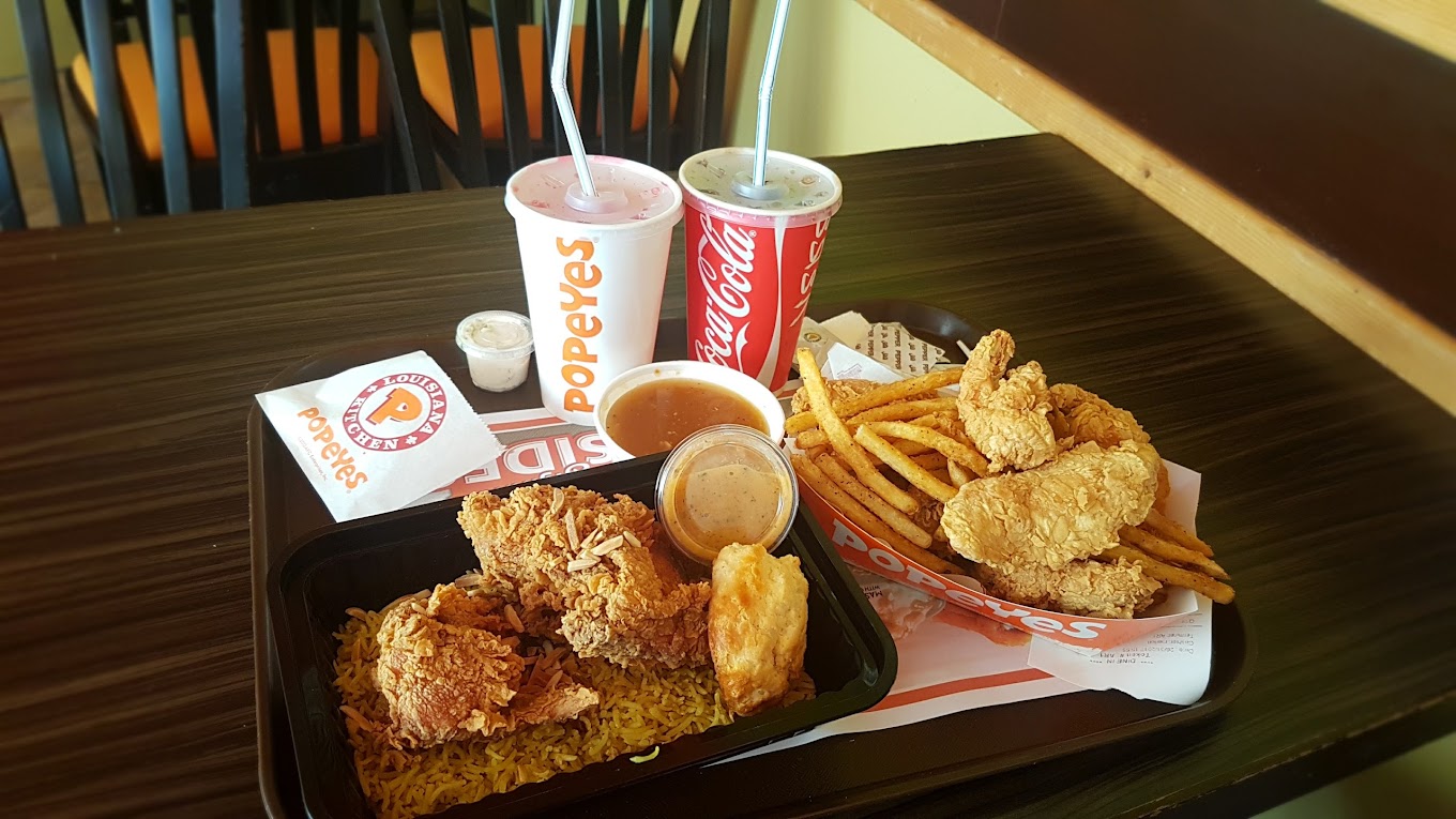 Popeyes Louisiana Kitchen Al Rigga (American Food ) in Deira Get