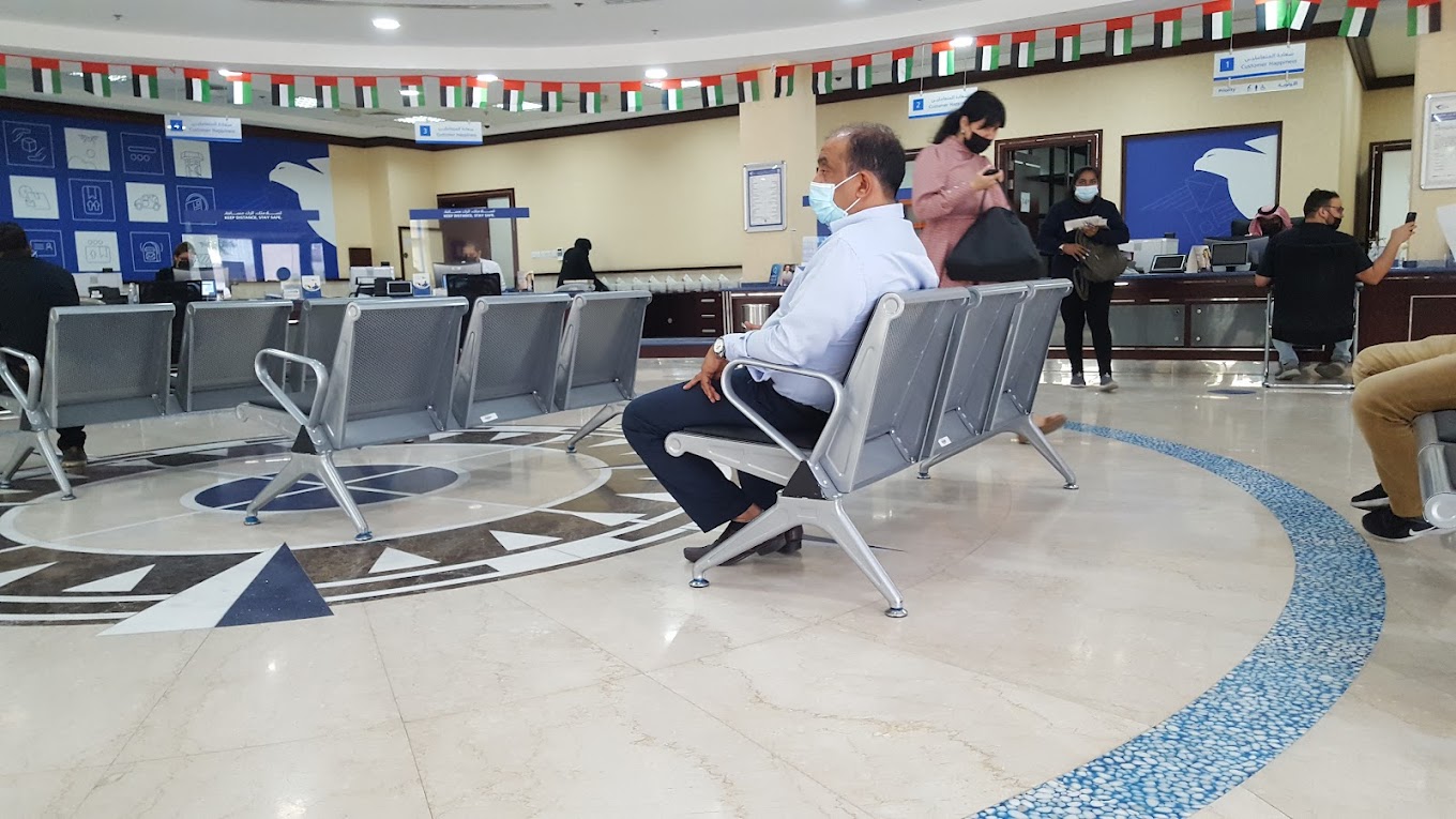 emirates post po box shelter - khalifa tower dubai
