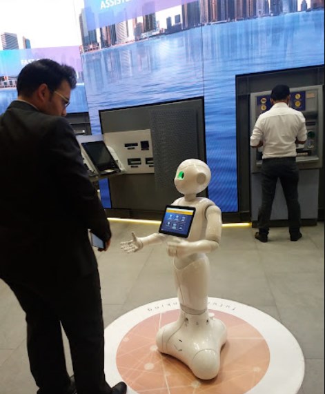 Emirates nbd hot sale robot