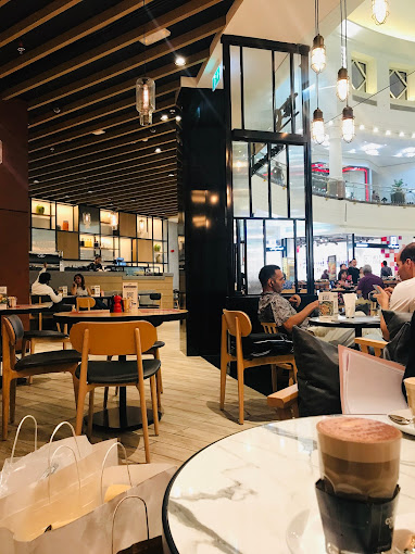 coffee shop at city center