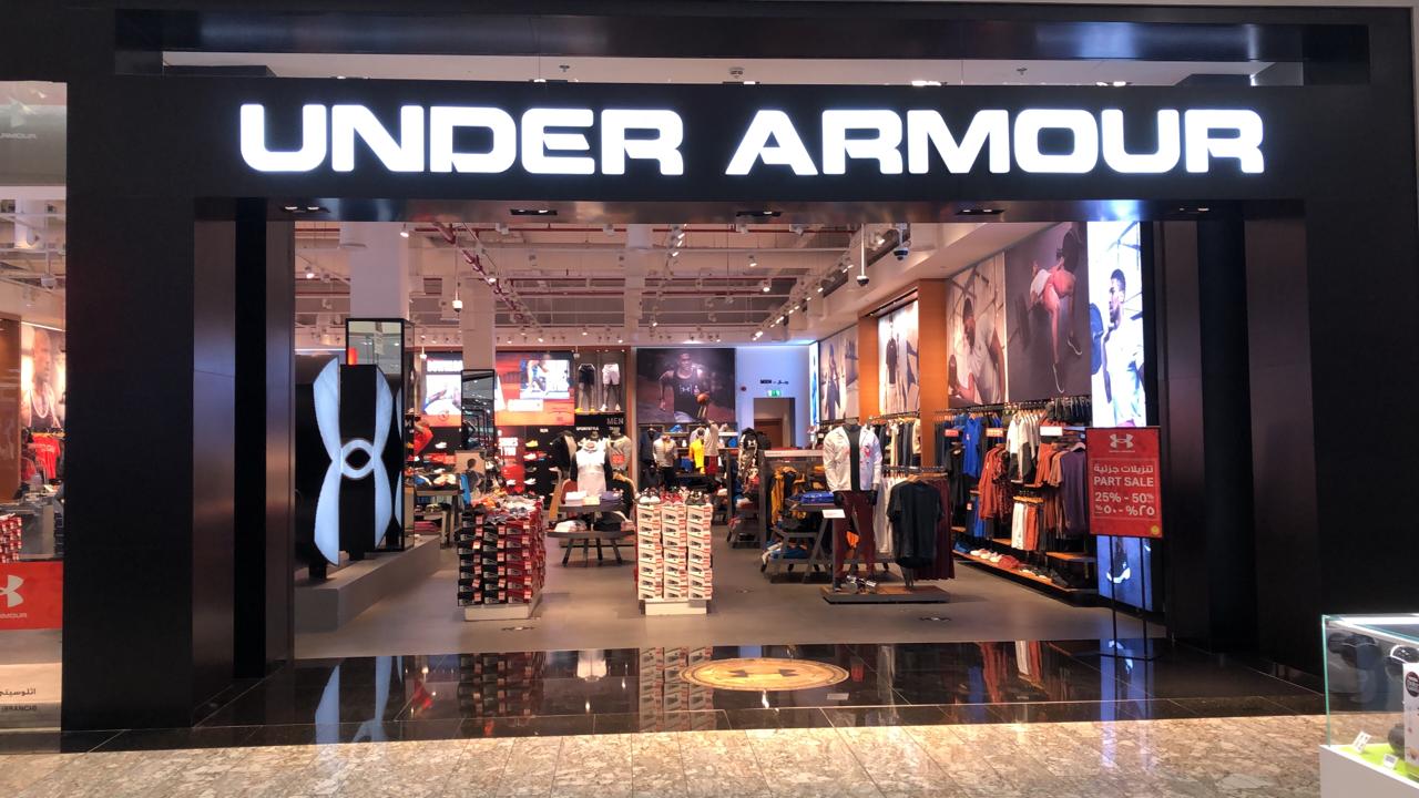 Under armour mall store of the emirates