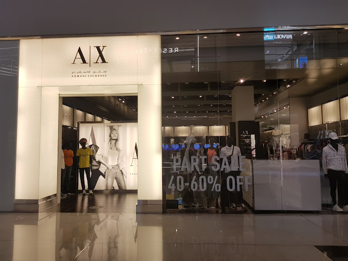 AX Armani Exchange The Dubai Mall Clothing in Downtown Dubai