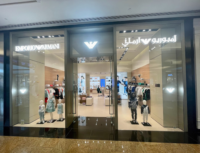 Emporio Armani Junior Dubai Harvey Nichols Clothing in Al Barsha Get Contact Number Address Reviews Rating Dubai Local