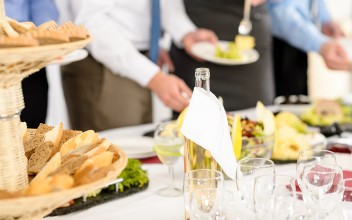 White Healthy Catering Service