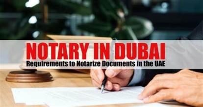 Notary Services Dubai - Legalization Services