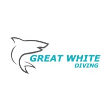 Great White Diving