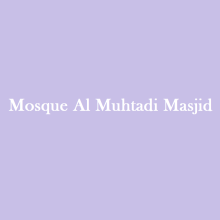 Mosque Al Muhtadi Masjid