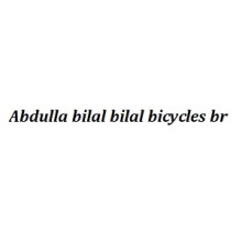 Abdulla Bilal Bilal Bicycles Br