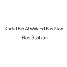 Khalid Bin Al Waleed Bus Stop
