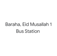 Baraha, Eid Musallah 1