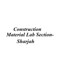 Construction Material Lab Section - Sharjah