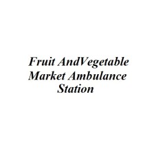 Fruit And Vegetable Market Ambulance Station
