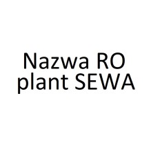 Nazwa RO plant SEWA