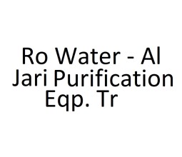 Ro Water - Al Jari Purification Eqp. Tr