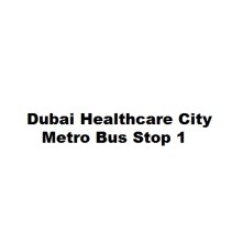 Dubai Healthcare City Metro Bus Stop 1