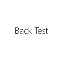 Back Test 
