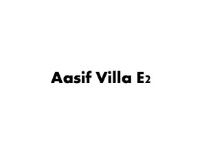 Aasif Villa E2