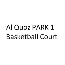 Al Quoz park 1 Basketball court