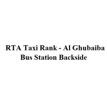 RTA Taxi Rank - Al Ghubaiba Bus Station Backside