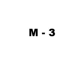 M - 3