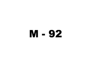 M - 92