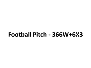 Football Pitch - 366W+6X3