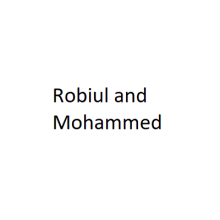 Robiul and Mohammed