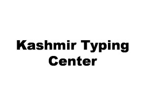Kashmir Typing Center